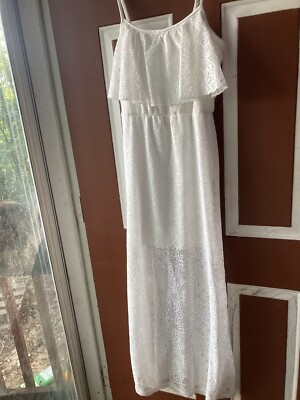bailey blue maxi dress Bailey Chambray Maxi Dress Denim Blue Large main image 1