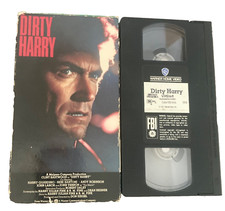 Dirty Harry 1971 , VHS Movie, Warner Home Video 1986 , Clint Eastwood