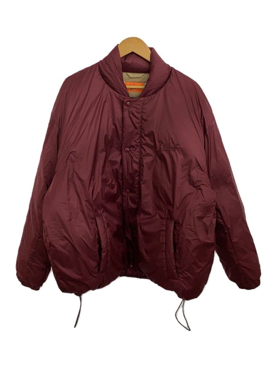 Keboz Down Jacket L Polyester Bordeaux Solid Used | eBay 