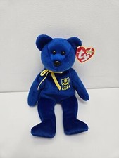 Ty Beanie Baby “Pompey” the Royal Blue Bear - UK Portsmouth (8.5 inch)