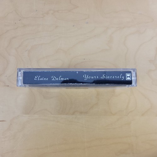 ELAINE DELMAR YOURS SINCERELY SIGNED SELF RELEASE CASSETTE TAPE ALBUM 1985 - Picture 3 of 4