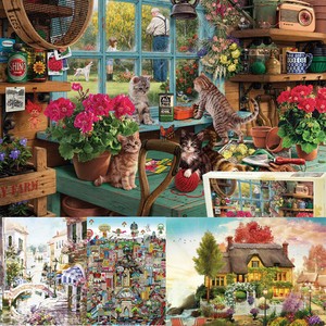 1000 piece cat jigsaw