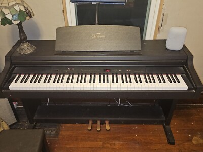 Clavinova piano yamaha used CLP-411 Advance Wave Memory | eBay