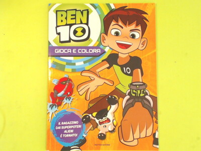 BEN 10 SPIEL UND FÄRBE MONDADORI