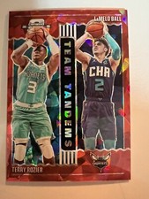 2020 Contenders Optic 20 LAMELO BALL TERRY ROZIER Team Tandems RED CRACKED ICE
