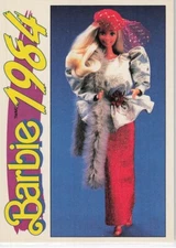 1991 Action/Panini Another First For Barbie 1984 #101 Red Sizzle !