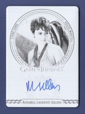 Juego de Tronos Leyendas del Reino 1/1 Autógrafo Rosabell Laurenti Vendedores