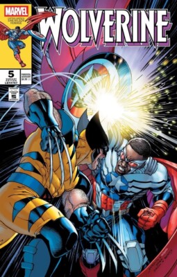 Wolverine #5 David Yardin Captain America Homage Var Pre Order 1/8/25 Marvel
