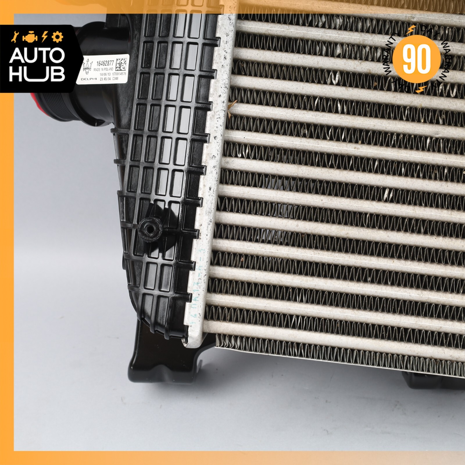 14-24 Maserati Quattroporte M156 3.0L Right Side Turbocharger Intercooler OEM