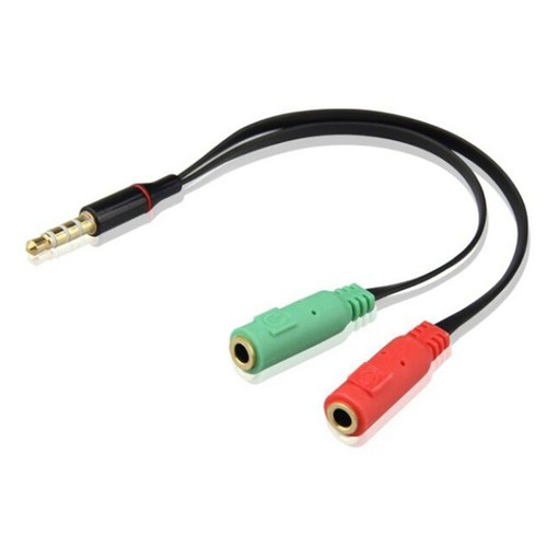 3.5mm Combo Audio Adapter Cable for PS4,Xbox One,Tablet,Mobile Phone,PC Gaming - Picture 1 of 6