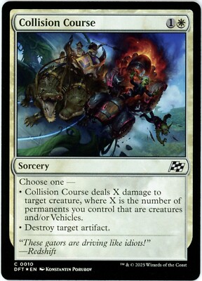 Collision Course (Foil) - 0010 - Aetherdrift - MTG - NM/M