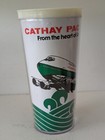 <!--F#f_0-->Rare Vintage Plastic Cathay Pacific CX 747 Thermo Insulated Cups New Old Stock<!--F/-->