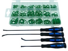 Klima-Anlage-Dichtungsringe HNBR 270-tlg O-Ring KFZ + 4tlg.DICHTUNGSABZIEHER Set