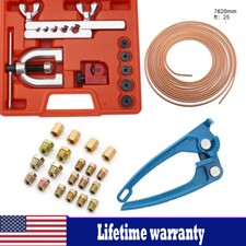 25ft 316 Copper Pipe Flaring Tool Tube Bender Brake Line Pipe Repair Kit A 25ft 316 Copper Pipe Flaring Tool Tube Bender Brake Line Pipe Repair Kit A