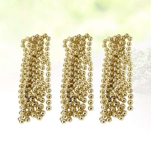 Gold Perlen Girlande Baum Girlande Weihnachten Baum Bead Garland - Bild 7 von 11