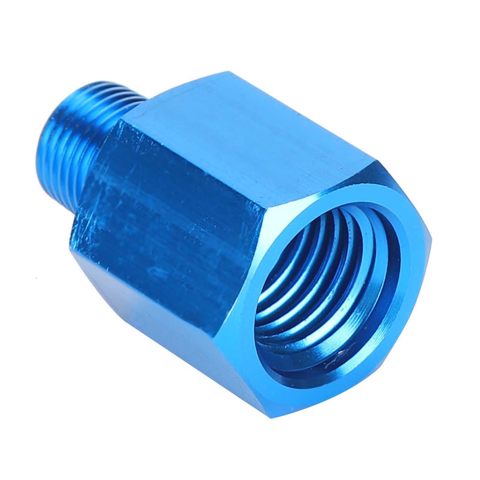 NPT Reducer Adapter Aluminum Alloy M12 To 1/8 Pressure Gauge Part With