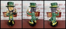 University of Notre Dame Fighting Irish Leprechaun Mascot Bobblehead Ultra Rare