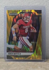 2025 Panini Prizm Draft Picks- Baker Mayfield #187 Gold Flash Prizm 08/49