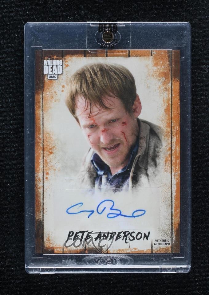 2018 The Walking Dead Collection Rust /50 Corey Brill as Pete Anderson Auto 1tn7