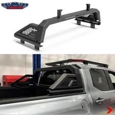 For 2005-2025 Toyota Tacoma Adjustable Roll Sport Bar Chase Rack Bed Bar