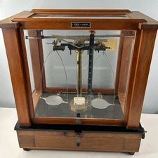 Rare Eimer & Amend Chemistry Scale Early 20th Century w/Vertical Measure