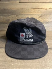 Vintage CITGO Supergard Hat 80s 90s Strapback Trucker Cap Gasoline Gas Station