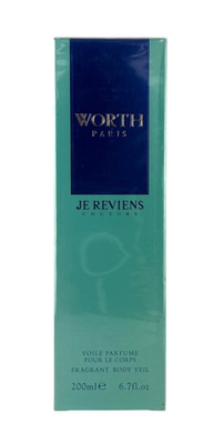 (25,00EUR/100ML) WORTH - JE REVIENS WOMAN 200ML FRAGRANT BODY VEIL NEU OVP