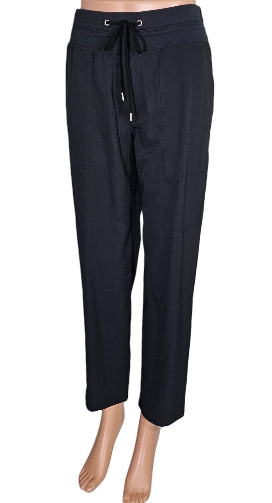 JAMES PERSE Black Drawstring Lightweight Drape Ut… - image 2