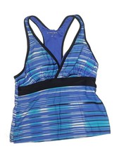 Free Country Women Blue Swimsuit Top M