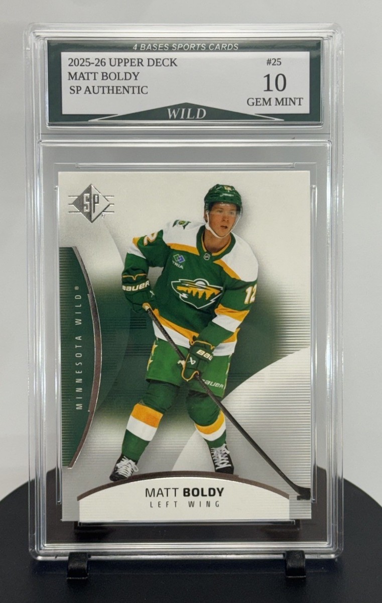 2025-26 Upper Deck SP Authentic Matt Boldy Minnesota Wild #25 | eBay