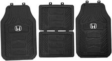 Plasticolor Honda WeatherPro 4pc Floor Mat Set Black