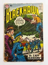Blackhawk #133 (DC Comics febrero 1959) Primera aparición de Lady Blackhawk