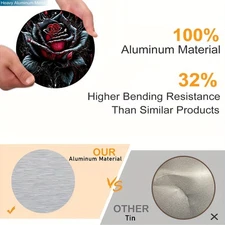 Dragon boat egg pattern round aluminum, 3D relief art