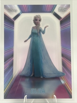 2026 Topps Disney Neon Elsa NPL-8 Neon Lights Acetate SP Frozen