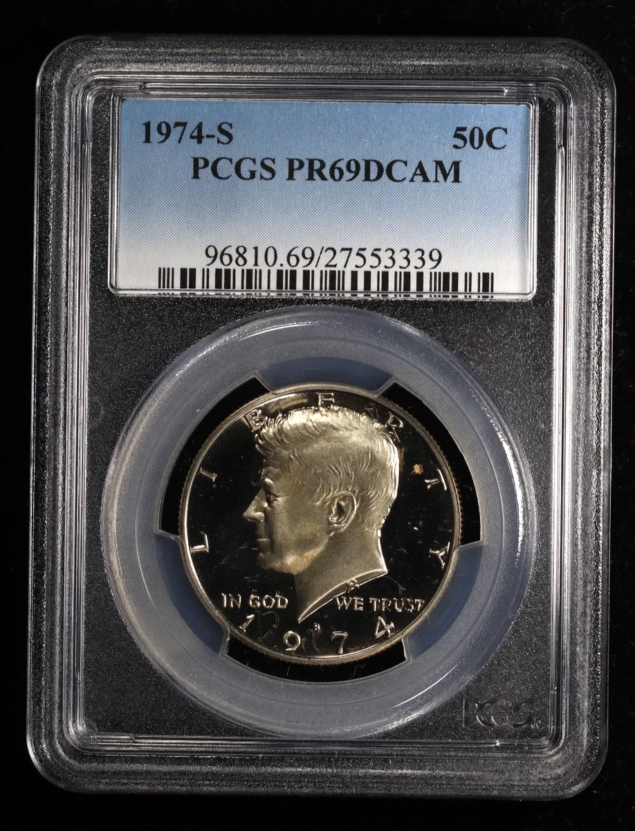 PR 69 Graded 1974 Kennedy US Half Dollars (1964-Now) for sale | eBay