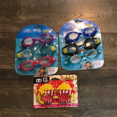 3 New Packs Of Swim Googles