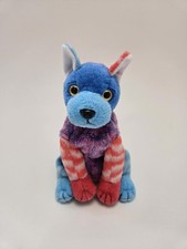 Ty Beanie Baby “Hodge Podge” the Multicoloured Dog - No Hang Tag ! (6 inch)