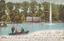 Heliocolorkarte Zittau - Weinaupark - 1901