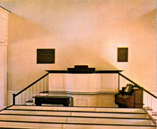 Vintage Postcard Midway Congregation Meeting House Georgia GA