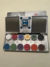Ben Nye MagiCake Aqua Paint Palette New In Box