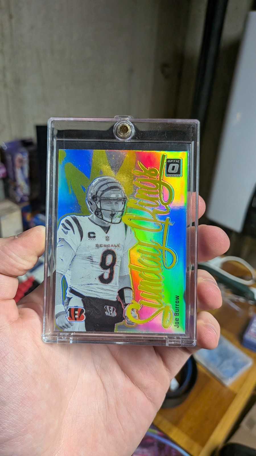 2024 Panini Donruss Optic Sunday Kings Joe Burrow #4 Cincinnati Bengals