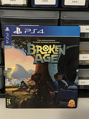Slip Cover Only For Broken Age for PS4 by Limited Run Games