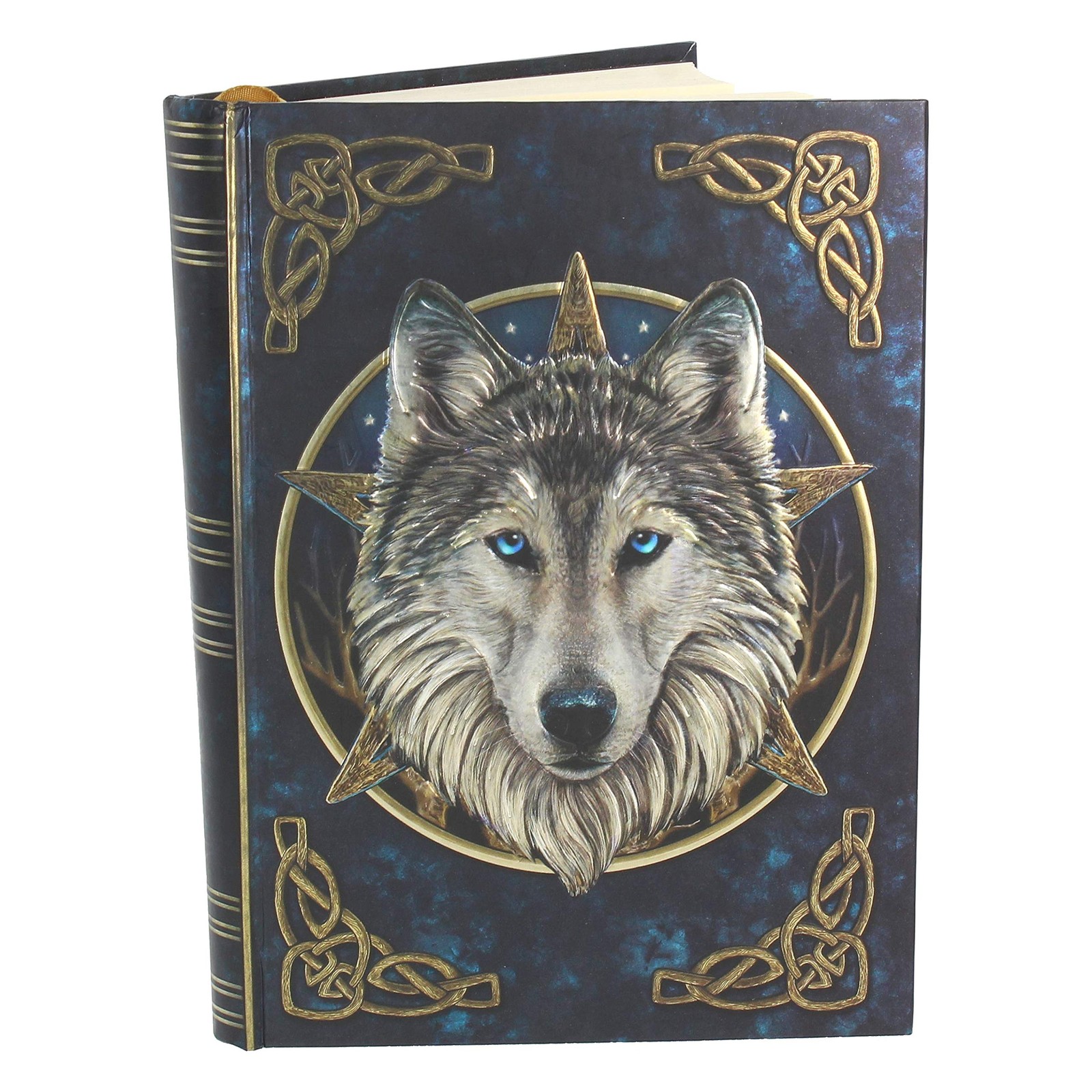 Nemesis Now Wild One Lisa Parker Journal 18cm Blue, Coated, Wood Free Paper, Siz