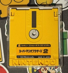 Super Mario Bros. 2  Famicom Disk System Japan Import US Seller TESTED