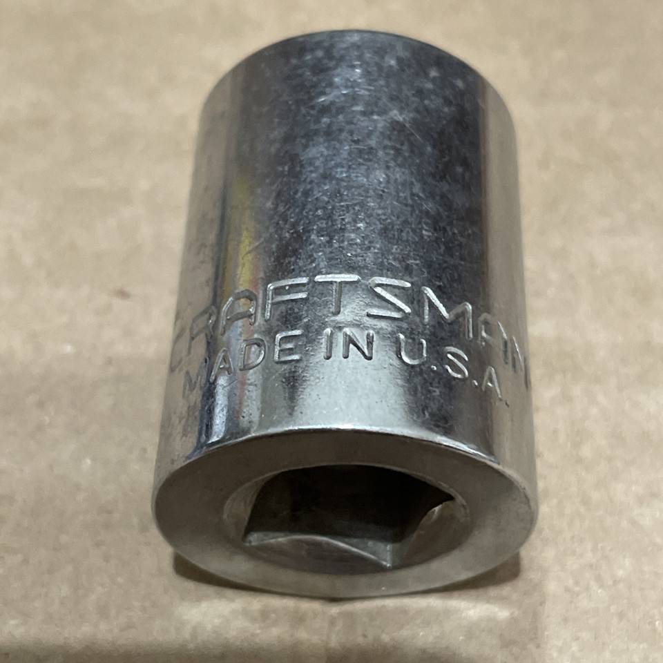 TEKTON 14161 13/16" Shallow Socket, 12 Point, 3/8" Drive – Chrome Vanadium Steel