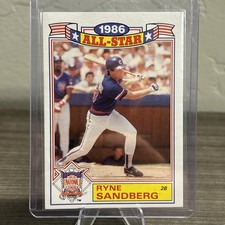 1987 Topps - Rack Pack Glossy All-Stars Ryne Sandberg #3