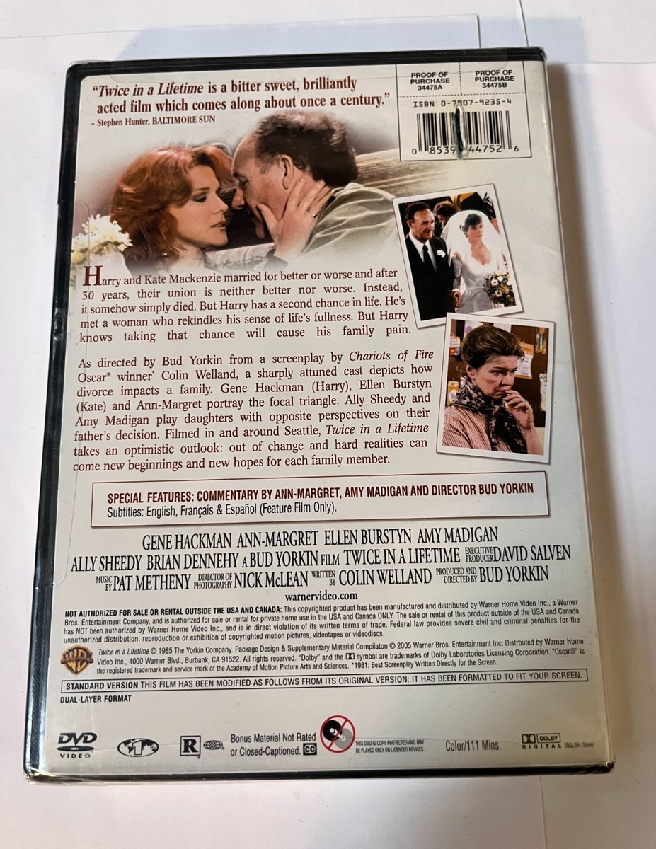 Twice in a Lifetime (1985) | eBay