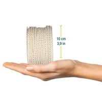 Seidenbänder Kordel 4Mm X 25M Creme Halbach ÖKo-Tex Made In Germany