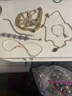 Vintage Lot - Antique Costume Jewelry Seven Pieces
