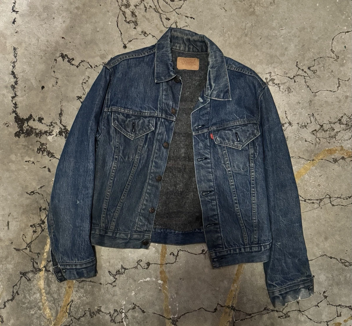 vintage mens levi jean jacket products for sale | eBay
